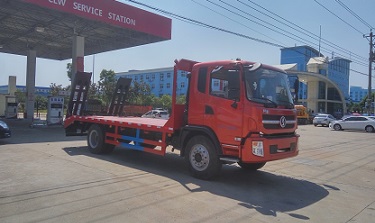 程力威牌CLW5161TPBS5型平板運輸車