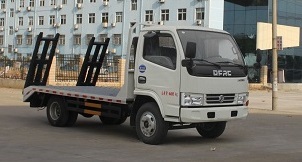 程力威牌CLW5040TPBE5型平板運輸車