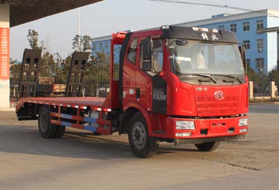 程力威牌CLW5161TPBC5型平板運輸車