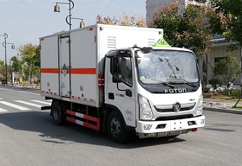 國六福田奧鈴雜項危險物品廂式運輸車