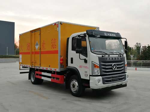 國六雜項危險物品危險廢物廂式運輸車